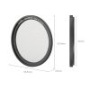 SmallRig MagEase mágneses Star-Cross szűrőkészlet (8 pont) 52 mm