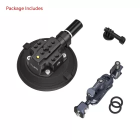   SmallRig 4" tapadókorongos kamerarögzítő készlet autóba (4236B)