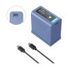 SmallRig Sony NP-F970 USB-C újratölthető fényképezőgép akkumulátor