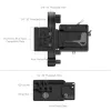 SmallRig Fujifilm GFX Forgatható horizontális-vertikális bázistalp készlet (4305)