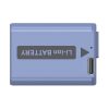 SmallRig Sony NP-FW50 USB-C újratölthető fényképezőgép akkumulátor