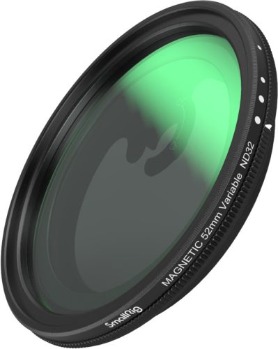 SmallRig Mágneses VND szűrőkészlet ND2-ND32 (1-5 Stop) M-mount szűrőadapterrel 52mm