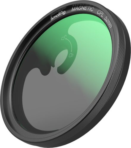 SmallRig MagEase mágneses CPL szűrőkészlet M-mount szűrőadapterrel (52mm)
