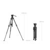 SmallRig AD 50 Pro Szénszálas Videós Állvány - 150cm