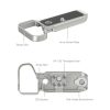 SmallRig Sony Alpha 7C II / Alpha 7CR Markolatbővítő Gyorskioldó Cseretalp (Ezüst) (4439)