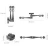 SmallRig HawkLock H21 Gyorskioldó rozettás Magic arm -11" (4489)