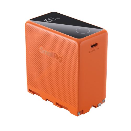 SmallRig Sony NP-F970 USB-C újratölthető kamera akkumulátor (narancssárga) (4576)
