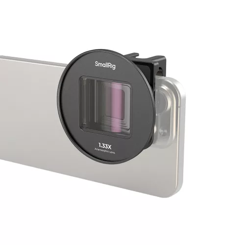 SmallRig T-bajonett mobiltelefon anamorfikus objektív -1,33x (4590)