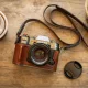 SmallRig Fujifilm X-T50 Bőr féltok készlet -barna (4710)