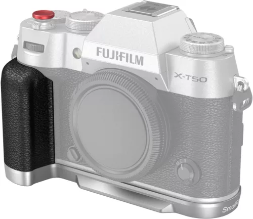 SmallRig Fujifilm X-T50 L-konzol/szilikon markolat + Arca-Swiss talp (4713) - ezüst