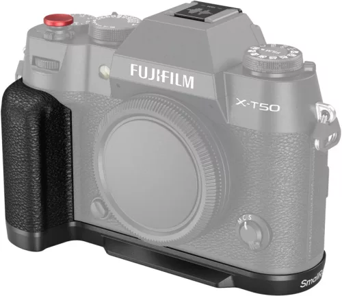SmallRig Fujifilm X-T50 L-konzol/szilikon markolat + Arca-Swiss talp (4783B) - fekete