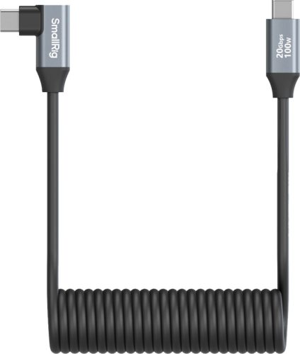 SmallRig USB-C -USB-C Spirális Adatkábel (4792)