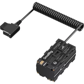   SmallRig Sony NP-F D-Tap kettős dummy akkumulátor tápkábel (4884)