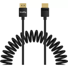 SmallRig HDMI 2.0 spirál adatkábel A-A (4963) - fekete