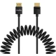 SmallRig HDMI 2.0 spirál adatkábel A-A (4963) - fekete
