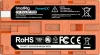 SmallRig Sony NP-F550 USB C újratölthető fényképezőgép akkumulátor (narancssárga) (4971)