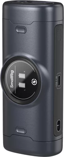 SmallRig LP-E6P dupla akkumulátor töltőtok - USB-C (5105) - fekete
