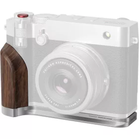   SmallRig 5265 L-alakú rögzítőlap fa markolattal FUJIFILM GFX100RF fényképezőgéphez (ezüst)