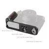 SmallRig 5266 L-alakú rögzítőlap fa markolattal FUJIFILM GFX100RF fényképezőgéphez (fekete)