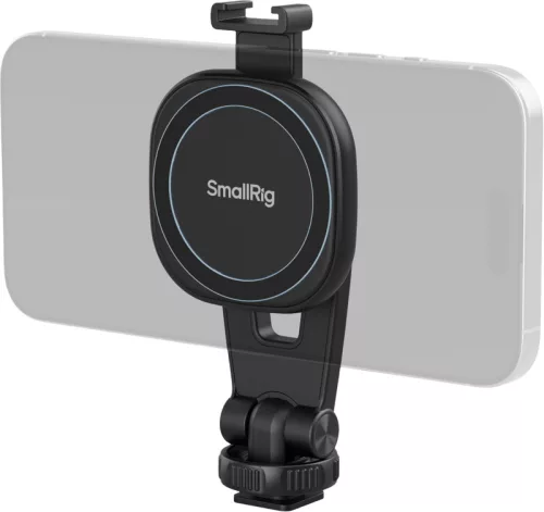 SmallRig AC-10 mágneses telefontartó - cold shoe, 1/4"-20 menet (5283) - fekete