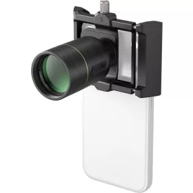   SmallRig 2x mobiltelefon telekonverter teleobjektív + makró lencsekészlet - T-Mount (5334) - fekete