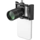 SmallRig 2x mobiltelefon telekonverter teleobjektív + makró lencsekészlet - T-Mount (5334) - fekete