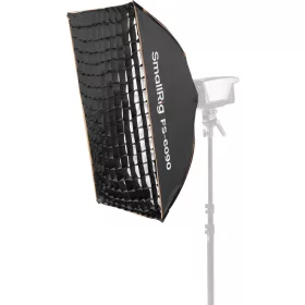   SmallRig FS-6090 nyitható stripbox/softbox méhsejtráccsal 60x90cm - Bowens bajonett (5369) - fekete