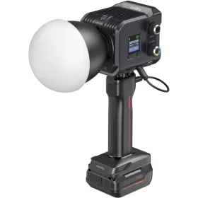   SmallRig 5383 RC 100C COB LED videólámpa készlet indigókék színben – akkumulátoros markolattal