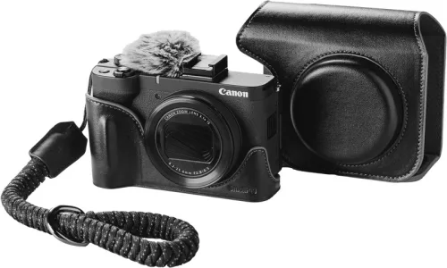 SmallRig Canon PowerShot V1 bőr tok készlet (5386) - fekete