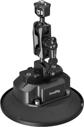 SmallRig 5" elektromos kamera rögzító vákumos tapadókorong szett (5399) - fekete