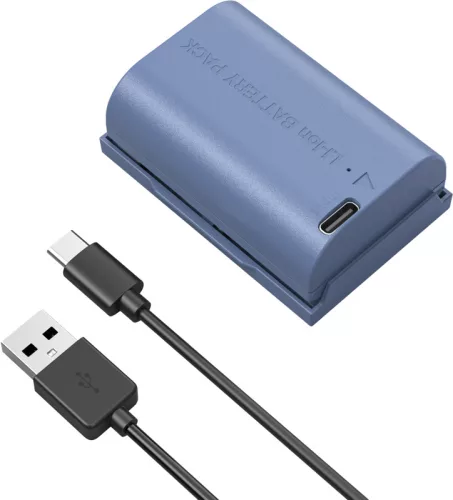 SmallRig Canon LP-E6P USB-C tölthető kamera akkumulátor (5406) - fekete