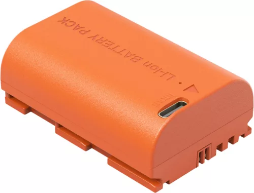 SmallRig Canon LP-E6P USB-C tölthető kamera akkumulátor (5407) - narancs