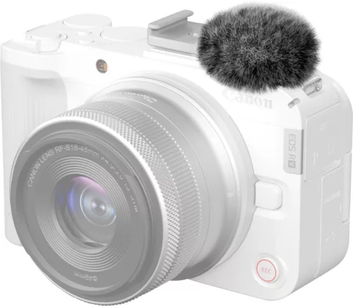 SmallRig Canon EOS R50 V szőrös szélfogó készlet - 2db (5434) - szürke/fehér