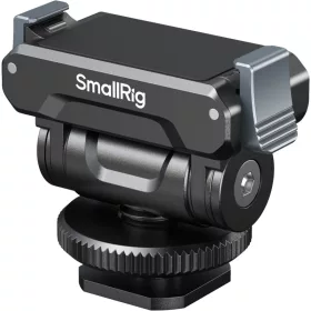   SmallRig DJI Osmo 360/Action 5 Pro/4/3 gyorskioldó tartó + cold shoe adapter (5436) - fekete