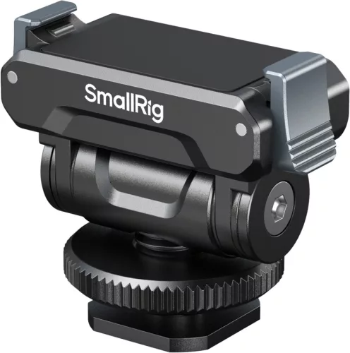 SmallRig DJI Osmo 360/Action 5 Pro/4/3 gyorskioldó tartó + cold shoe adapter (5436) - fekete