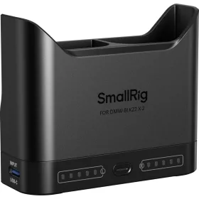   SmallRig DMW-BLK22 dupla akkumulátor töltő (5492) - fekete