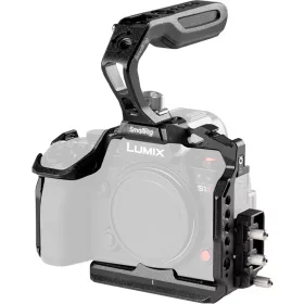  SmallRig Panasonic S1R II/S1 II/S1 IIE Black Mamba kamera cage szett (5503) - fekete