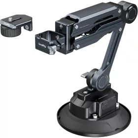   SmallRig Osmo Pocket 3/GoPro HERO13 elektronikus tapadókorongos rezgéscsillapító tartó (5507) - fekete