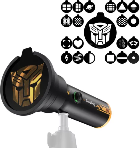 SmallRig RF 10C hordozható fókuszálható LED videólámpa - BumbleBee kiadás (5512) - sötétszürke