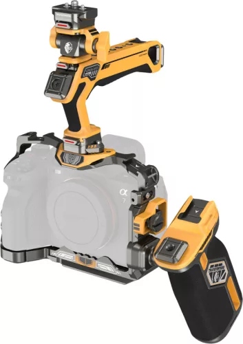 SmallRig Sony A7R V/A7 IV/A7S III HawkLock gyorskioldó kamera cage szett - Advanced/BumbleBee kiadás (5518)