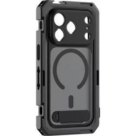   SmallRig iPhone 17 Pro mobil videó cage - Flagship/prémium kiadás (5542) - fekete