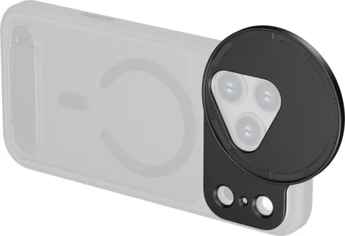 SmallRig FilMov iPhone 17 Pro Max csatlakoztatható szűrőadapter - 67mm (5548) - fekete