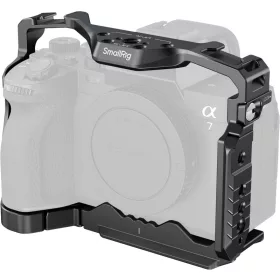   SmallRig Sony A7R V/A7 IV/A7S III/A1/A7R IV kamera cage + AirTag tartó (5583) - fekete