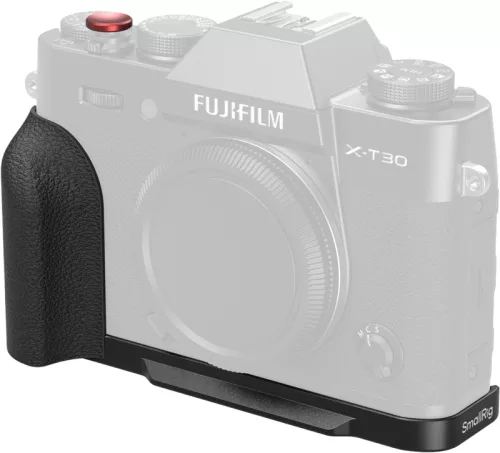 SmallRig FUJIFILM X-T30/X-T30 II/X-T30 III L-konzol/szilikon markolat (5663) - fekete