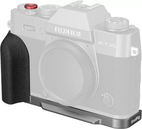SmallRig FUJIFILM X-T30/X-T30 II/X-T30 III L-konzol/szilikon markolat (5665) - szénszürke