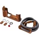 SmallRig FUJIFILM X-T30/X-T30 II/X-T30 III fél bőr tok készlet (5670) - barna