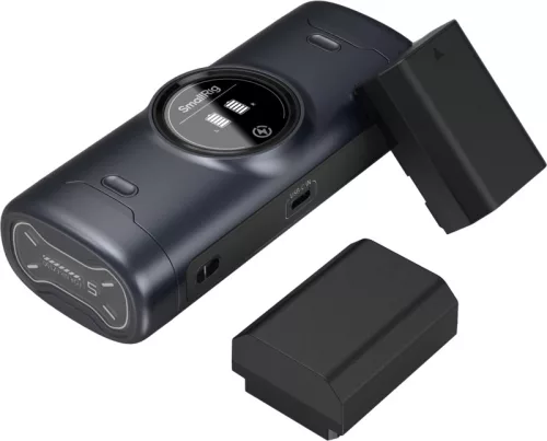 SmallRig NP-FZ100 akkumulátor hordozható dupla gyorstöltő tok (5696) - fekete