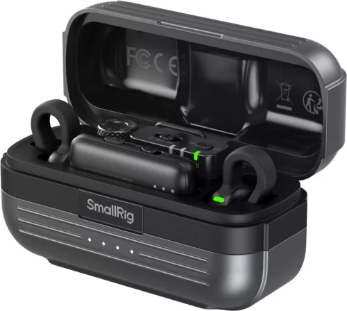 SmallRig S70-A vezeték nélküli mikrofon all-in-one (5714) - fekete