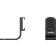 SmallRig Insta360 X4/X5 mikrofontartó - cold shoe adapter (5825) - fekete