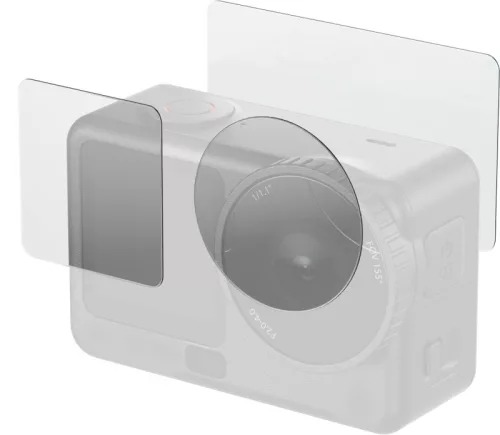 SmallRig DJI Osmo Action 6 edzett üveg kijelzővédő készlet (5892) - átlátszó